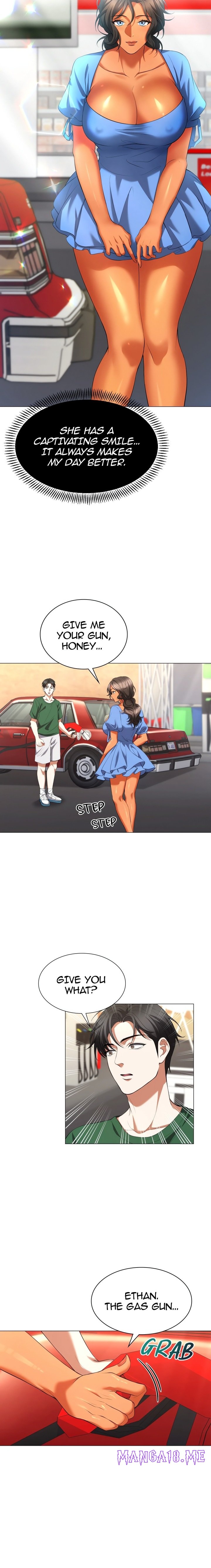 Backseat Trip with my Stepmother (Uncensored) - Chapter 1 Page 9