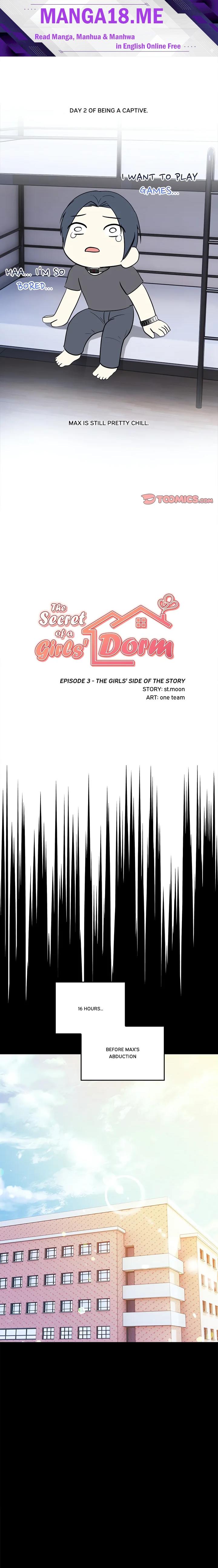 The Secret of a Girls’ Dorm - Chapter 3 Page 1