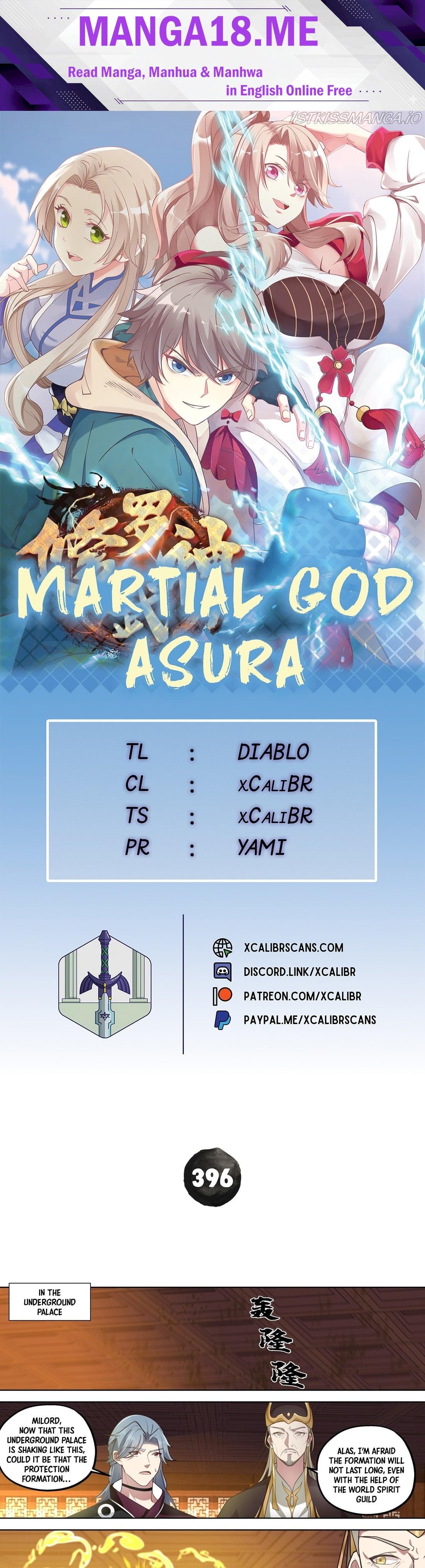 Martial God Asura - Chapter 396 Page 1