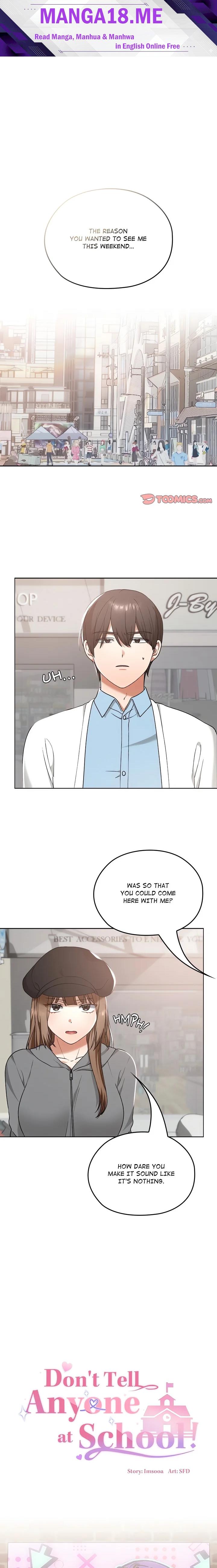 Don’t Tell Anyone at School! (Uncensored) - Chapter 12 Page 1